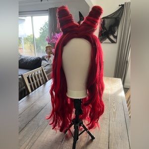 Poison Ivy Wig - Uma Thurman 1990’s Batman Movie Style Halloween Costume 💚 🍃